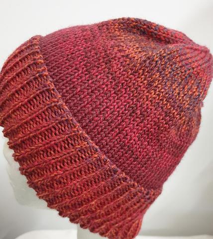 Beanie with Brim, in Other Colours