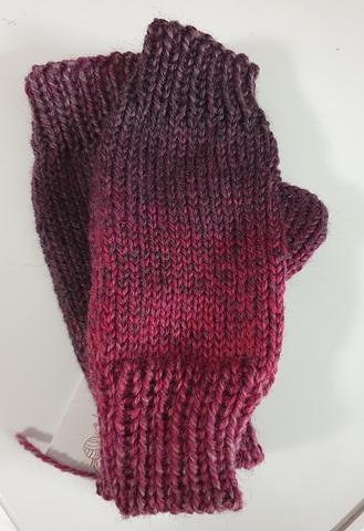 Fingerless Mitts, in Other Colours