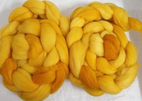 CC23/415 Handdyed Wool tops Corriedale
