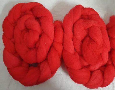 CC23/435 Handdyed Wool tops Corriedale