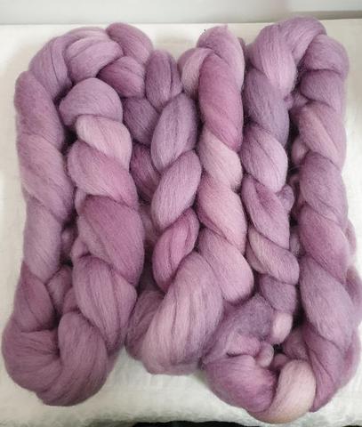 CC24/439 Handdyed Wool tops Corriedale