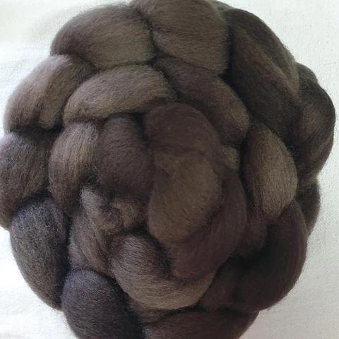 CC24/447 Handdyed Wool tops Corriedale